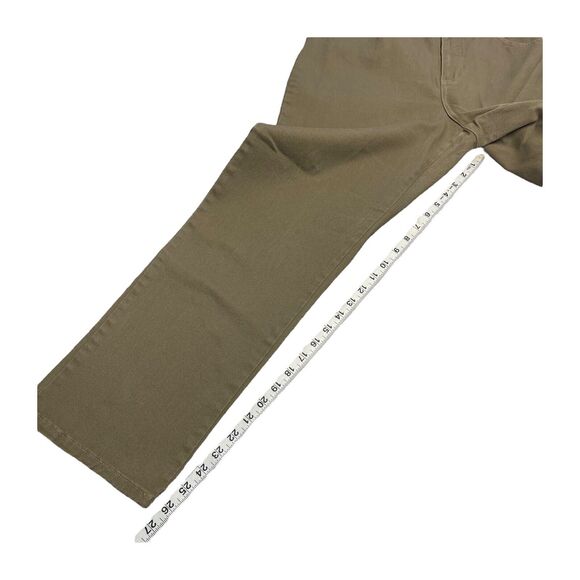 Gloria Vanderbilt Amanda Jeans Women's 14 Beige 5-Pockets High-Rise Straight Leg - Picture 7 of 8